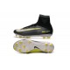 Botas de fútbol Nike Mercurial Superfly V FG CR7 Negro Plateado Volt