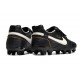 Bota de Futbol Nike Tiempo Legend 10 Elite FG Negro Blanco