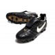 Bota de Futbol Nike Tiempo Legend 10 Elite FG Negro Blanco