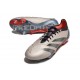 Adidas 2024 Predator Elite FG Platino Met Aurora Negro Carbón