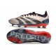 Adidas 2024 Predator Elite FG Platino Met Aurora Negro Carbón