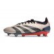 Adidas 2024 Predator Elite FG Platino Met Aurora Negro Carbón