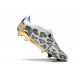 Botas Adidas Predator Elite Foldover Tongue FG Blanco Oro Gris