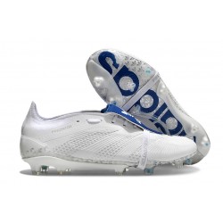 Adidas Predator Elite FT FG Blanco Plateado Met Bright Royal
