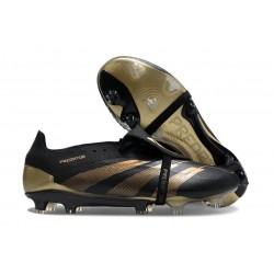 Adidas Predator Elite FT FG Negro Carbón Dorado Met 