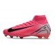 Nike Air Zoom Mercurial Superfly 10 Elite FG Rosa Blanco Negro