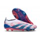 adidas Botas Futbol Predator Elite LL FG Ftwr Blanco Solar Azul Solar Rosa