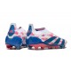 adidas Botas Futbol Predator Elite LL FG Ftwr Blanco Solar Azul Solar Rosa