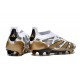 adidas Botas Futbol Predator Elite LL FG Sin Cordones FG Blanco Oro Gris