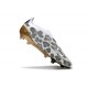 adidas Botas Futbol Predator Elite LL FG Sin Cordones FG Blanco Oro Gris