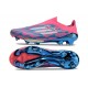Botas de Futbol adidas F50 + LL FG Solar Azul Ftwr Blanco Solar Rosa