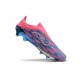 Botas de Futbol adidas F50 + LL FG Solar Azul Ftwr Blanco Solar Rosa