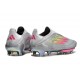 Adidas F50 + Sin Cordones FG Gris Rosa Amarillo