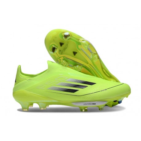 Botas de Futbol adidas F50 + LL FG Amarillo Solar Negro