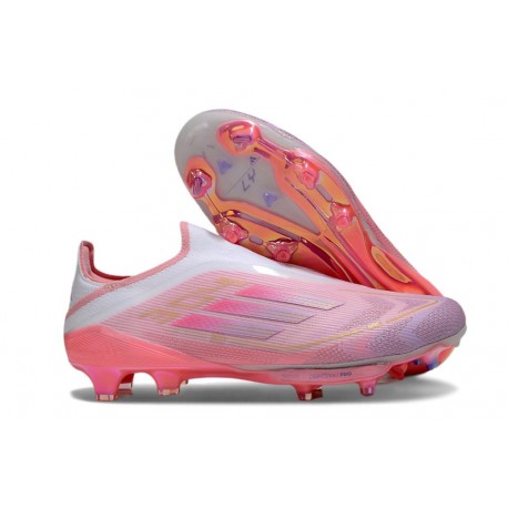 Botas de Futbol adidas F50 + LL FG Rosa Blanco