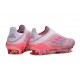 Botas de Futbol adidas F50 + LL FG Rosa Blanco