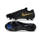 Zapatillas Nike Phantom Luna 2 Elite FG L Negro Mtlc Dorado Moneda