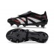 Adidas Predator 25 Elite Tongue FG Negro Gris Four Rojo Lúcido