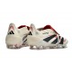 Adidas Predator 25 Elite Tongue FG Blanco Off Negro Rubí Puro