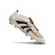 Adidas Predator 25 Elite Tongue FG Blanco Off Negro Rubí Puro