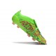 Adidas Predator 25 Elite Tongue FG Limón Lúcido Rosa Azul Fusion