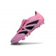 Adidas Predator 25 Elite Tongue FG Rosa Negro