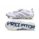 Adidas Predator 25 Elite Tongue FG Blanco Plateado Met Bright Royal