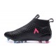 Zapatos de fútbol adidas Ace 17+ Purecontrol FG Blanco Negro Rosado