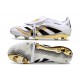Adidas Predator 25 Elite Tongue FG Ftwr Blanco Dorado Met