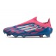 Zapatos de Fútbol adidas F50 Elite LL FG Solar Azul Ftwr Blanco Solar Rosa
