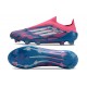 Zapatos de Fútbol adidas F50 Elite LL FG Solar Azul Ftwr Blanco Solar Rosa