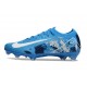 Bota de Futbol Nike Mercurial Vapor 16 Elite FG Azul Blanco