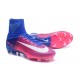 Botas de fútbol Nike Mercurial Superfly V FG Rosa Azul Blanco