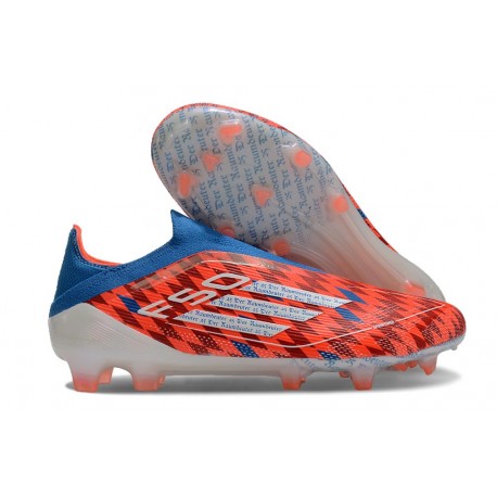 Zapatos de Fútbol adidas F50 Elite LL FG Rojo Azul Blanco