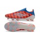 Zapatos de Fútbol adidas F50 Elite LL FG Rojo Azul Blanco