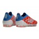 Zapatos de Fútbol adidas F50 Elite LL FG Rojo Azul Blanco