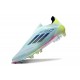 Zapatos de Fútbol adidas F50 Elite LL FG Casi Azul Azul Semilúcido Semi Amarillo Solar