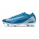 Bota de Futbol Nike Mercurial Vapor 16 Elite FG Azul Blanco