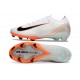 Bota de Futbol Nike Mercurial Vapor 16 Elite FG Blanco Negro Naranja