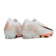 Bota de Futbol Nike Mercurial Vapor 16 Elite FG Blanco Negro Naranja