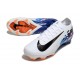 Bota de Futbol Nike Mercurial Vapor 16 Elite FG Blanco Negro Azul