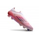 Zapatos de Fútbol adidas F50 Elite LL FG Rosa Blanco
