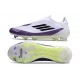 Zapatos de Fútbol adidas F50 Elite LL FG X Messi Ftwr Blanco Negro Morado Unity
