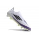 Zapatos de Fútbol adidas F50 Elite LL FG X Messi Ftwr Blanco Negro Morado Unity