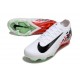 Bota de Futbol Nike Mercurial Vapor 16 Elite FG Blanco Negro Rojo