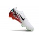 Bota de Futbol Nike Mercurial Vapor 16 Elite FG Blanco Negro Rojo
