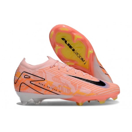 Bota de Futbol Nike Mercurial Vapor 16 Elite FG Naranja Negro
