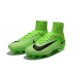 Baratas Botas de fútbol Nike Mercurial Superfly V FG Verde Negro