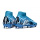 Nike Zoom Mercurial Superfly X Elite FG Azul Blanco