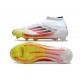 Zapatilla adidas F50 Elite Mid FG Ftwr Blanco Rojo Amarillo